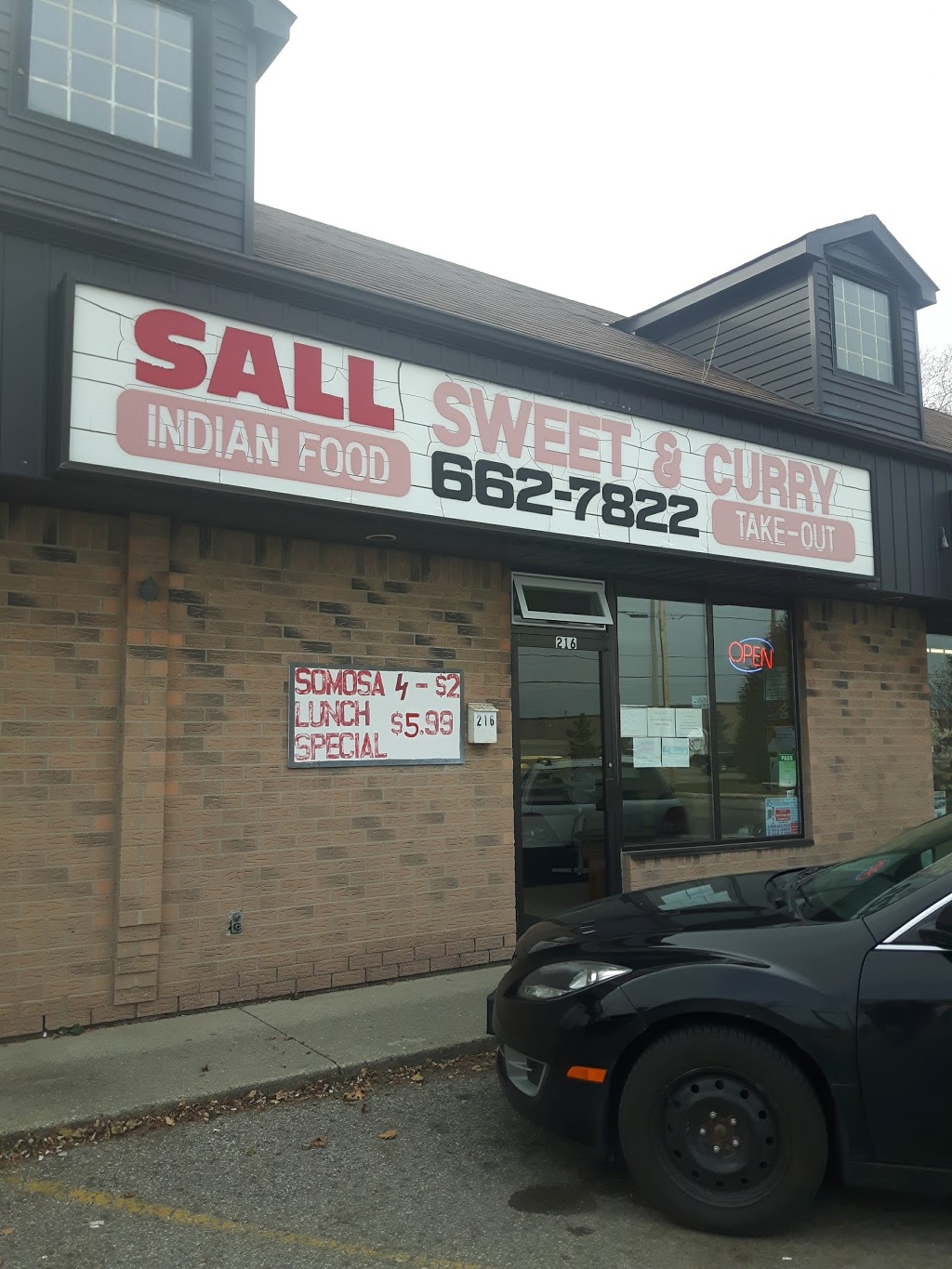 Sall Sweet & Curry | 216 Barton St, Stoney Creek, ON L8E 2K2, Canada | Phone: (905) 662-7822