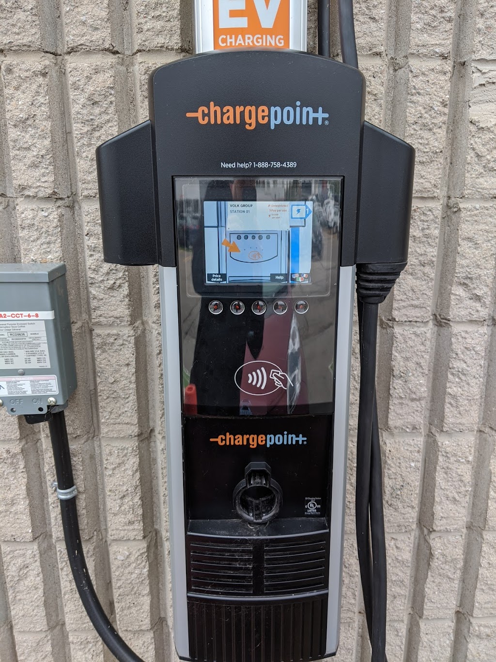 ChargePoint Charging Station | 633222 ON-10, Orangeville, ON L9W 2Z1, Canada | Phone: (888) 758-4389