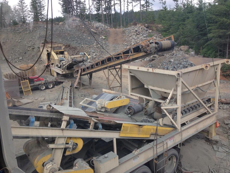 Landtec Industries Rock Quarry | Upper Gowlland Harbour Rd, Comox-Strathcona J, BC V0P 1H0, Canada | Phone: (250) 202-6115