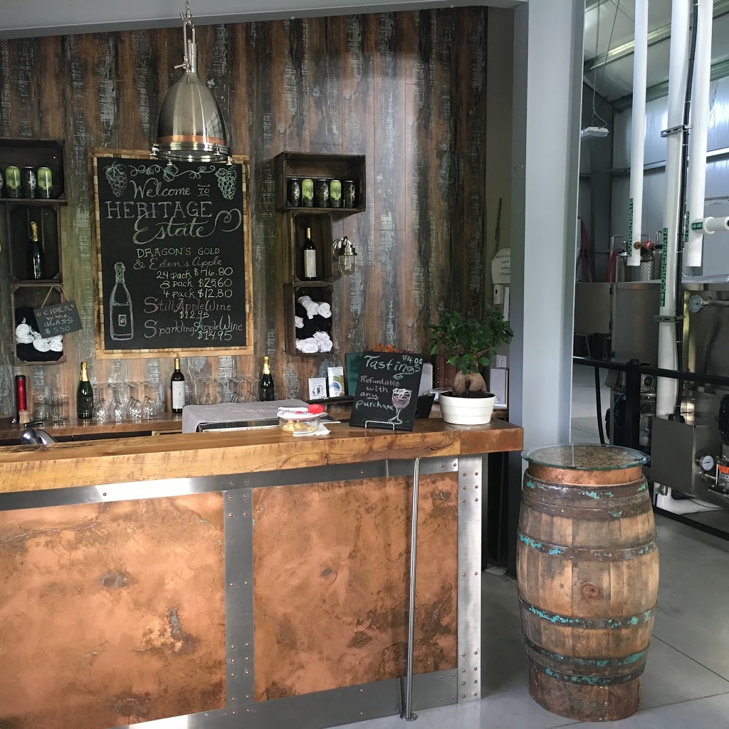 Heritage Estate Winery and Cidery | 421 Penetanguishene Rd, Barrie, ON L4M 0H1, Canada | Phone: (705) 797-1919