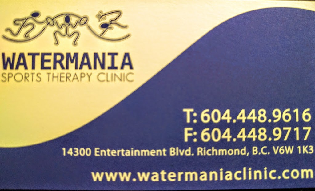 Watermania Sports Therapy Clinic | 14300 Entertainment Blvd, Richmond, BC V6W 1K3, Canada | Phone: (604) 448-9616