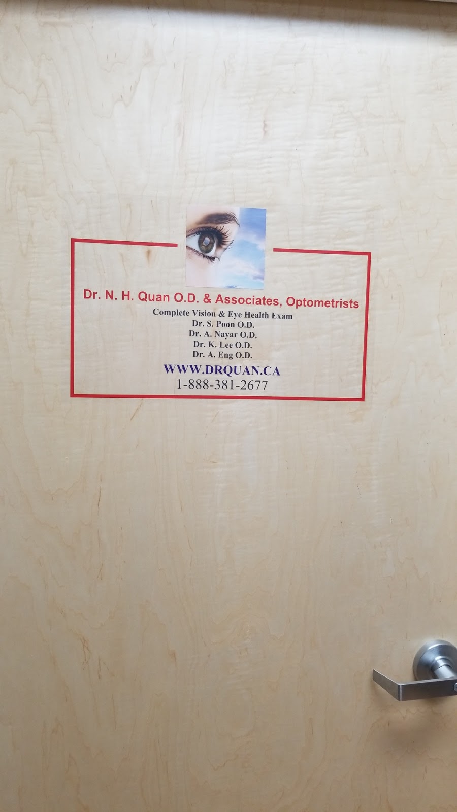 Dr. N. H. Quan O.D & Associates | 12450 149 St NW, Edmonton, AB T5V 1G9, Canada | Phone: (780) 628-4556