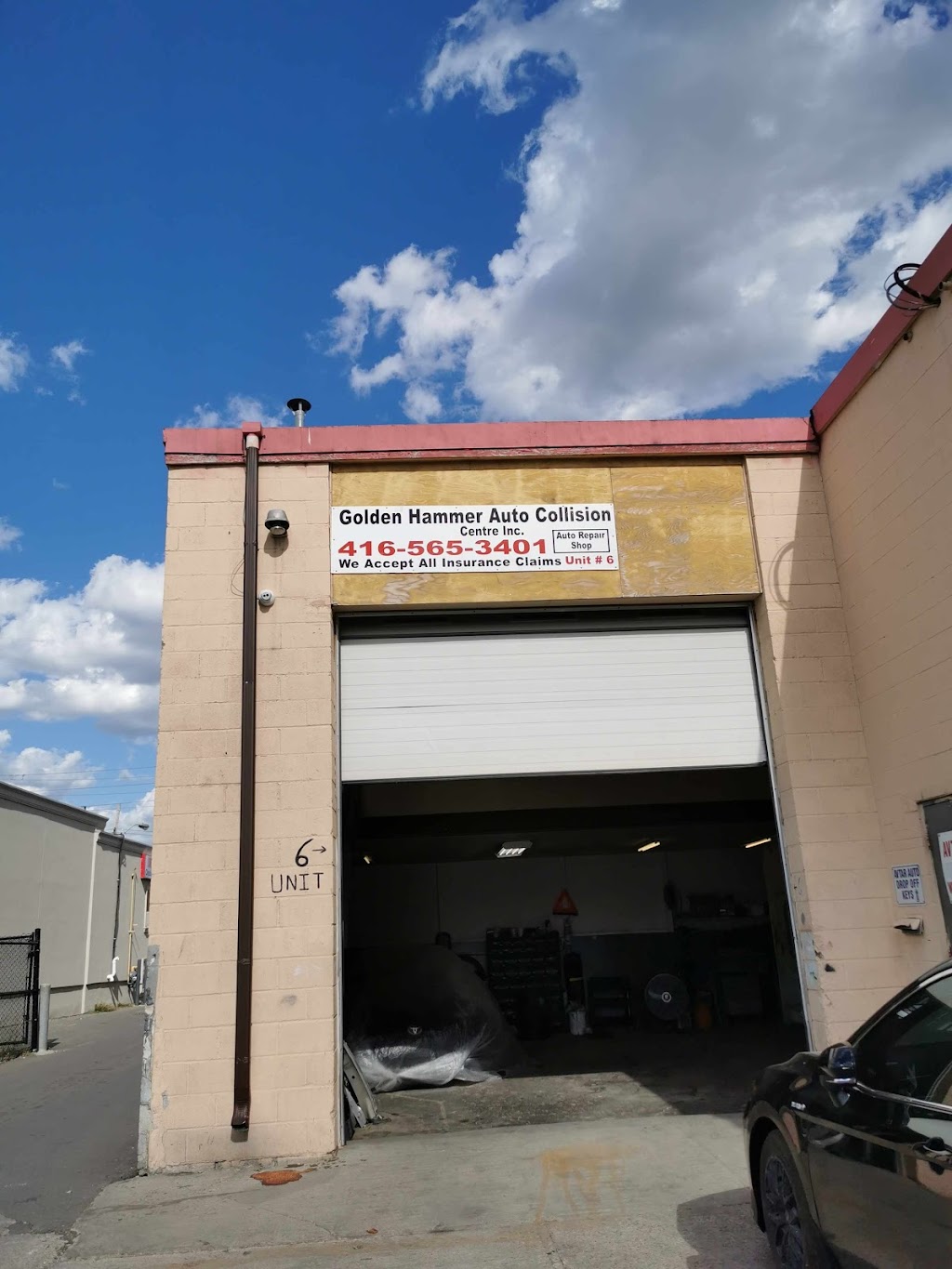 Golden Hammer Auto Collision Centre INC. | 1266 Martin Grove Rd unit #6, Etobicoke, ON M9W 4X3, Canada | Phone: (416) 565-3401