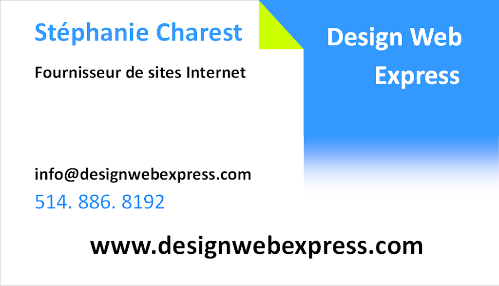Design Web Express Inc. | 1171 Rue Bellevue, Greenfield Park, QC J4V 1J8, Canada | Phone: (514) 886-8192