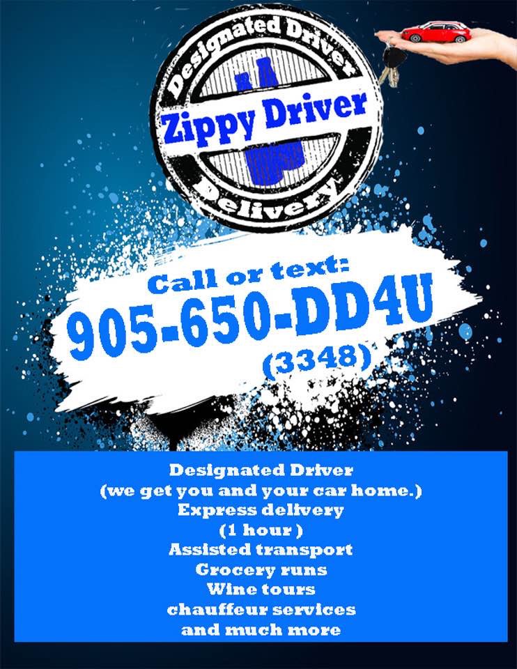 Zippy Driver Designated Driver and Delivery | Shagbark lane, Stevensville, ON L0S 1S0, Canada | Phone: (905) 650-3348