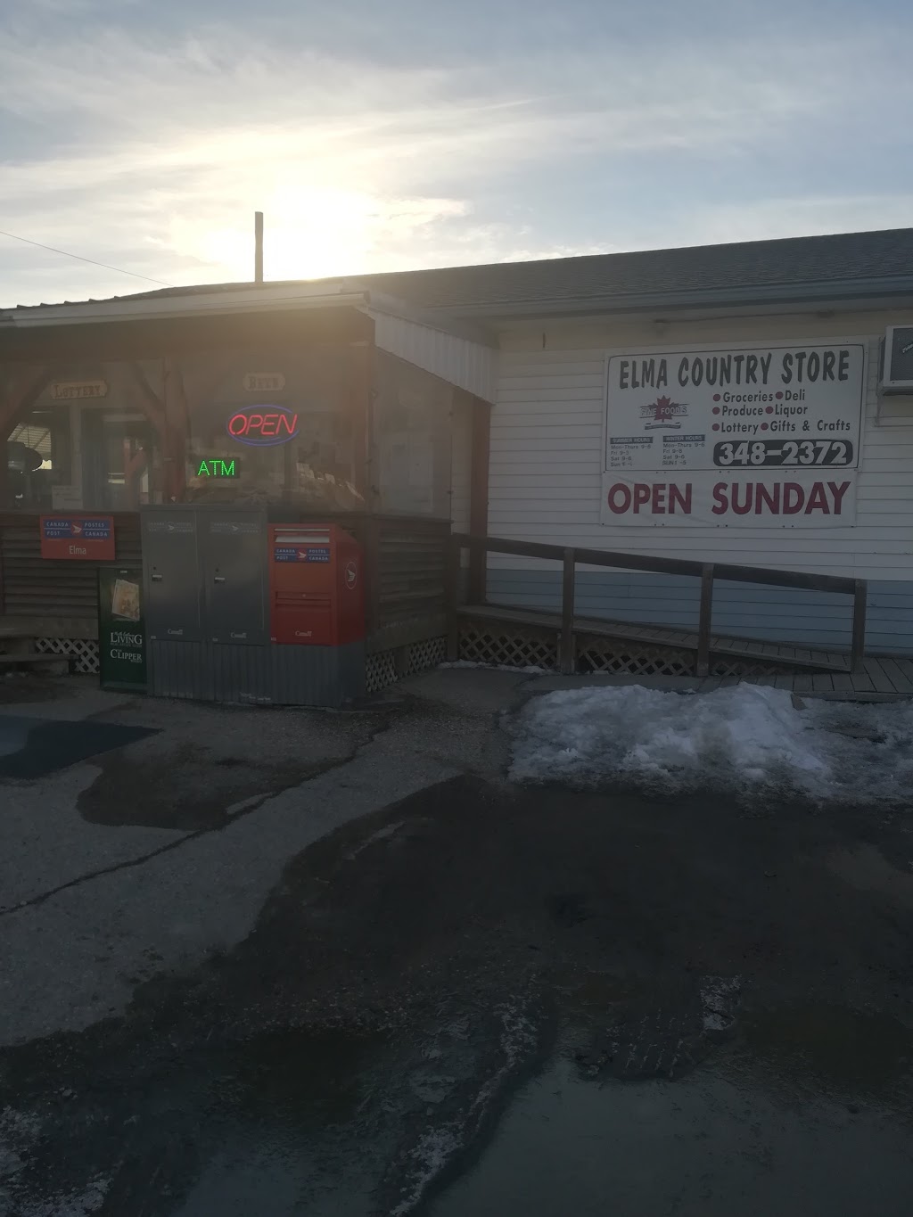 Elma Country Store | 1 Railway Ave, Elma, MB R0E 0Z0, Canada | Phone: (204) 348-2372