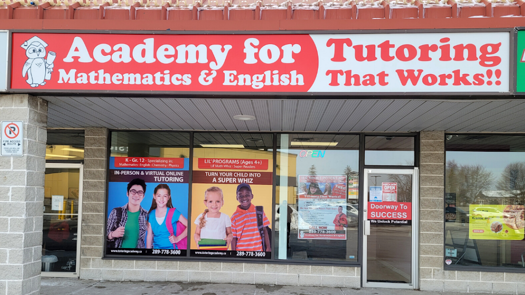 Academy for Mathematics & English, Upper James | 1400 Upper James St #2, Hamilton, ON L9B 1K3, Canada | Phone: (289) 778-3600