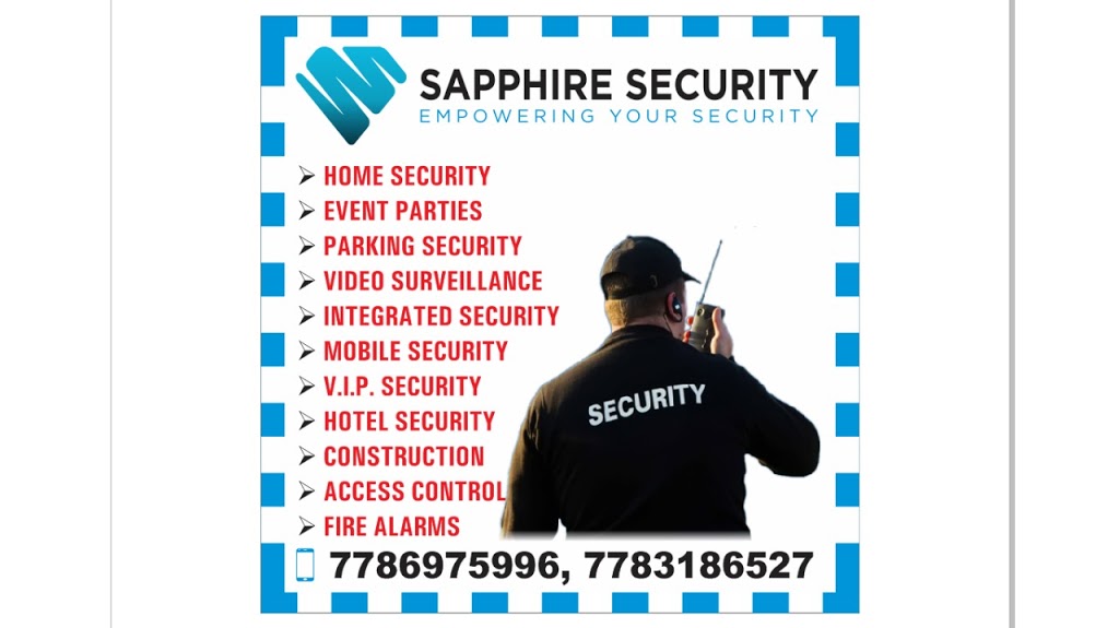 Sapphire Security | 14978 111a Ave, Surrey, BC V3R 4Z1, Canada | Phone: (778) 697-5996