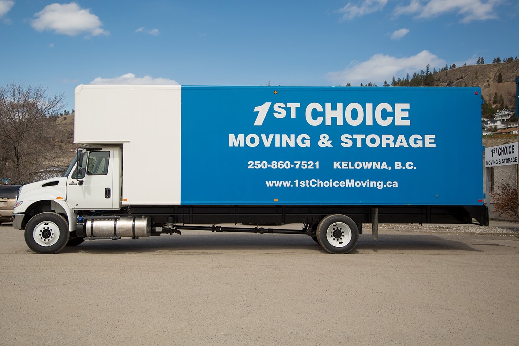 1st Choice Moving & Storage | 1005 Ethel St, Kelowna, BC V1Y 2W3, Canada | Phone: (250) 860-7521