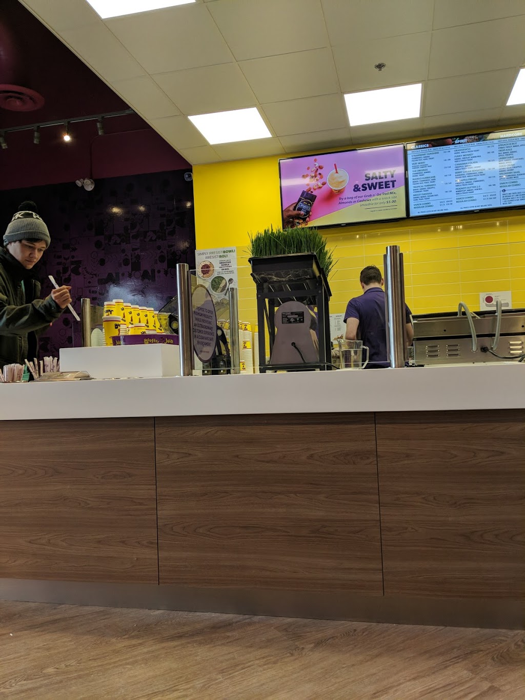 Booster Juice | 288 Erie St S Unit C3, Leamington, ON N8H 3C5, Canada | Phone: (519) 324-9999