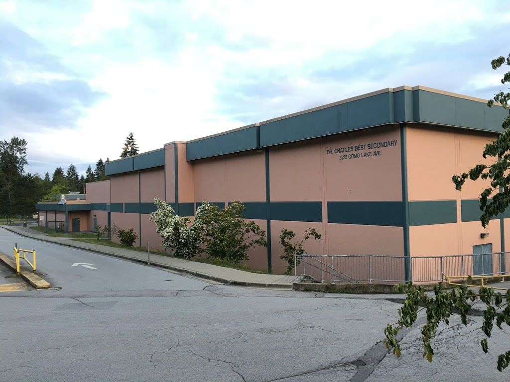 École Secondaire Dr Charles Best | 2525 Como Lake Ave, Coquitlam, BC V3J 3R8, Canada | Phone: (604) 461-5581