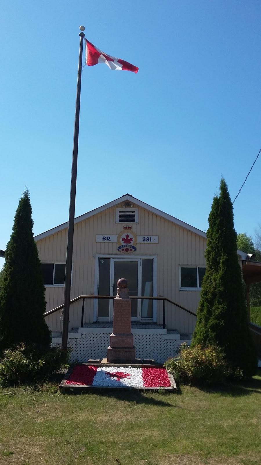 Royal Canadian Legion Branch 381 | 150 Burleigh St, Apsley, ON K0L 1A0, Canada | Phone: (705) 656-4552