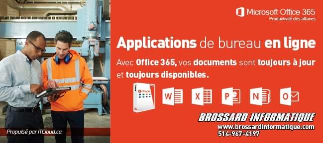 Brossard Informatique inc | 6630 Rue Picasso, Brossard, QC J4W 2V7, Canada | Phone: (450) 999-0882