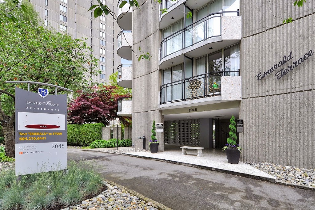 Emerald Terrace Rental Apartments | 2045 Nelson St, Vancouver, BC V6G 1N8, Canada | Phone: (604) 683-4445