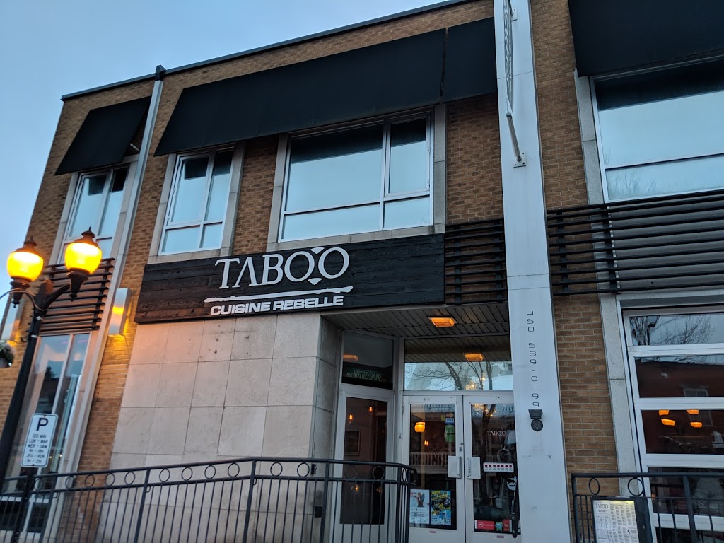 TABOO Cuisine Rebelle L’Assomption | 352 Boulevard de lAnge-Gardien, LAssomption, QC J5W 3E1, Canada | Phone: (450) 589-0199