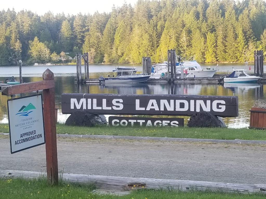 Mills Landing | 295 Boardwalk, Bamfield, BC V0R 1B0, Canada | Phone: (250) 728-2300