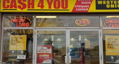 Cash 4 You | 1116 Barton St E, Hamilton, ON L8H 2V1, Canada | Phone: (905) 549-1919