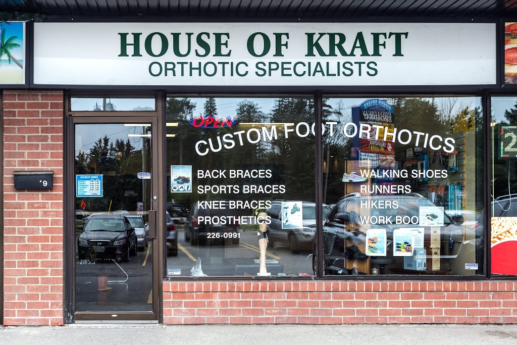House Of Kraft Orthopedic Ltd | 1896 Prince of Wales Dr, Nepean, ON K2C 3J7, Canada | Phone: (613) 226-0991
