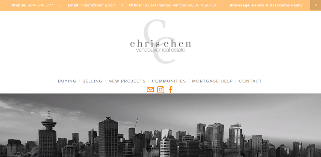 Chris Chen Real Estate Specialist | 51 E Pender St, Vancouver, BC V6A 1S9, Canada | Phone: (604) 374-3777