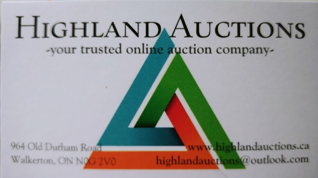 Highland Auction | 964 Old Durham Old, Walkerton, ON N0G 2V0, Canada | Phone: (519) 831-9911