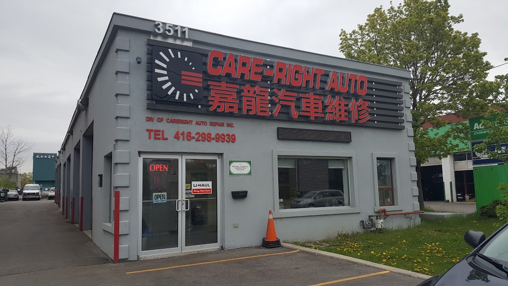 Care-Right Auto | 3511 Kennedy Rd, Scarborough, ON M1V 4Y3, Canada | Phone: (416) 298-9939