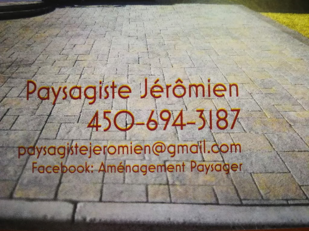 Aménagement Paysagiste Jéromien Enr | 55 Rue Guay, Saint-Jérôme, QC J7Y 4L5, Canada | Phone: (450) 694-3187