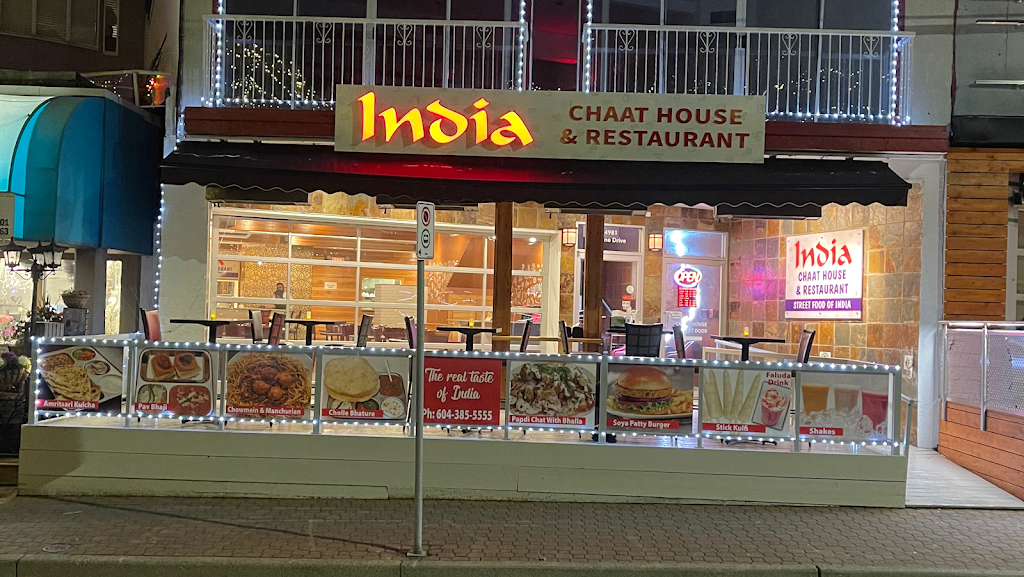 India chaat house and restaurant | 14981 Marine Dr, White Rock, BC V4B 1C3, Canada | Phone: (604) 385-5555