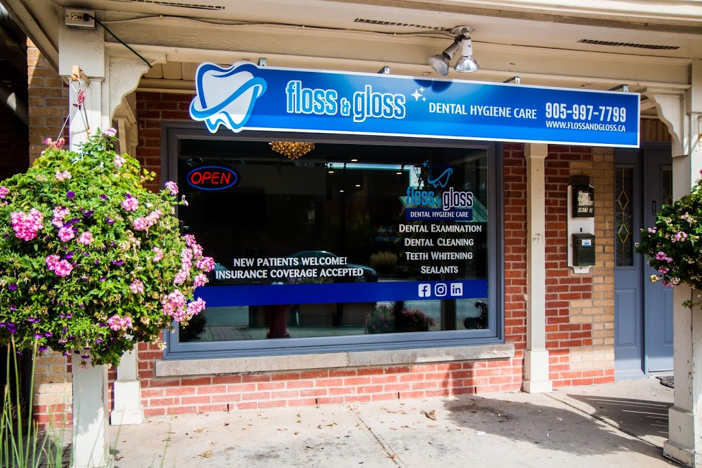 Floss & Gloss Dental Hygiene Care | 265 Queen St S #1, Mississauga, ON L5M 1L9, Canada | Phone: (905) 997-7799