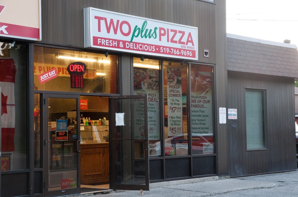 Two Plus Pizza | 208 Yorkshire St N, Guelph, ON N1H 5C1, Canada | Phone: (519) 766-9696