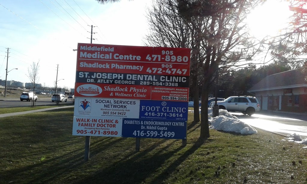 Middlefield Medical Centre | 8 Shadlock St, Markham, ON L3S 3K9, Canada | Phone: (905) 471-8980