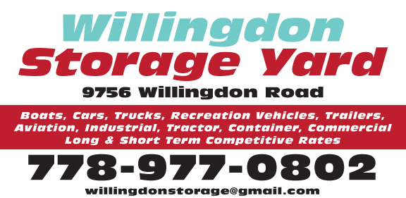 Willingdon Storage Yard | 9756 Willingdon Rd, North Saanich, BC V8L 5T5, Canada | Phone: (778) 977-0802