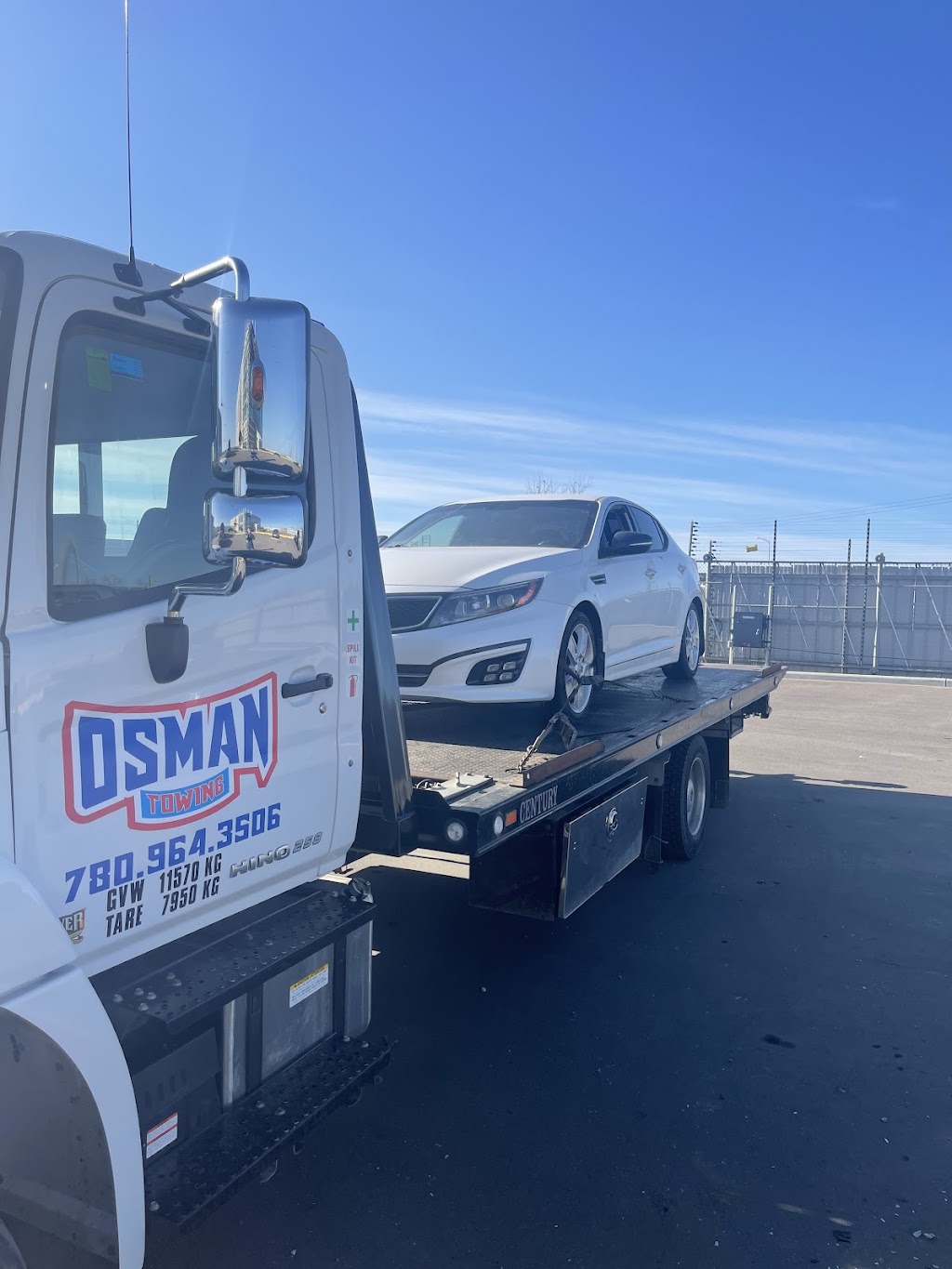 Osman Towing | 21350 107 Ave NW, Edmonton, AB T5S 1X2, Canada | Phone: (780) 964-3506