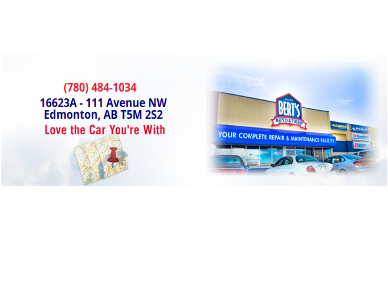 Berts Auto & Tires | 16623 111 Ave NW, Edmonton, AB T5M 2S2, Canada | Phone: (780) 484-1034