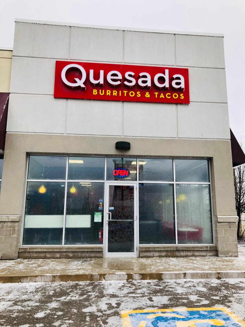 Quesada Burritos & Tacos | 1170 Rymal Rd E, Hamilton, ON L8W 3N7, Canada | Phone: (905) 296-4111