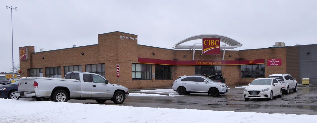 CIBC Branch with ATM | 2625 Weston Rd, Toronto, ON M9N 3X2, Canada | Phone: (416) 242-5660