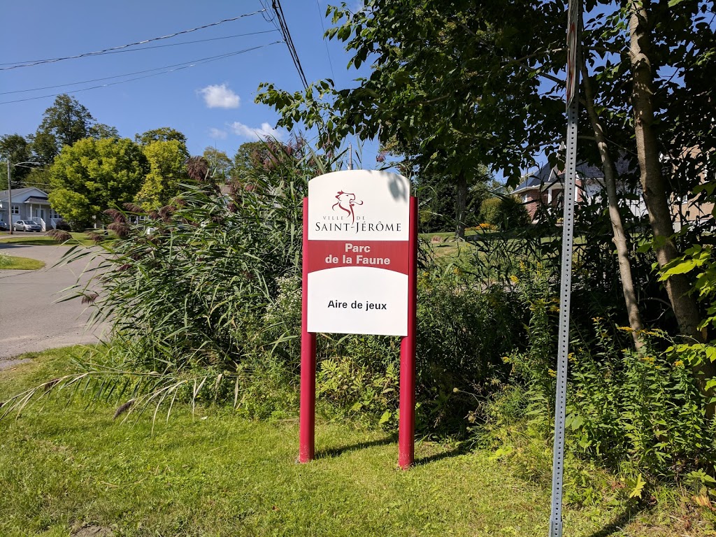 Parc De La Faune Aire De Jeux | 1168 Rue Nancy, Saint-Jérôme, QC J5L 1Z4, Canada | Phone: (450) 569-5000