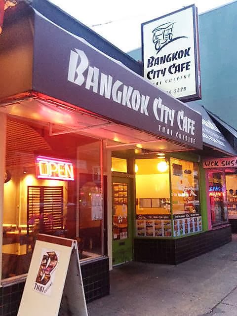 Bangkok City Cafe | 2953 W 4th Ave, Vancouver, BC V6K 1R3, Canada | Phone: (604) 736-5474