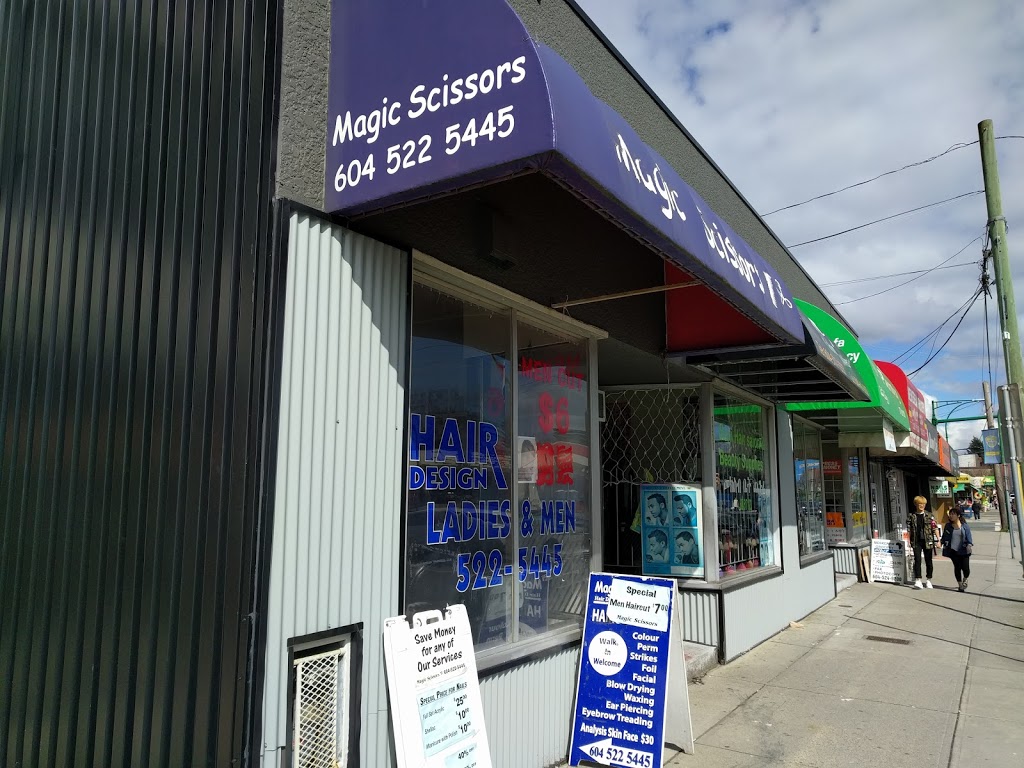 Magic Scissors | 7329 Edmonds St, Burnaby, BC V3N 1A7, Canada | Phone: (604) 522-5445