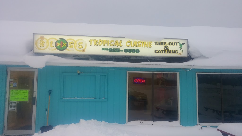 Bliss Tropical Cuisine Restaurant | 506195 ON-89, Shelburne, ON L0N 1S0, Canada | Phone: (519) 925-0888