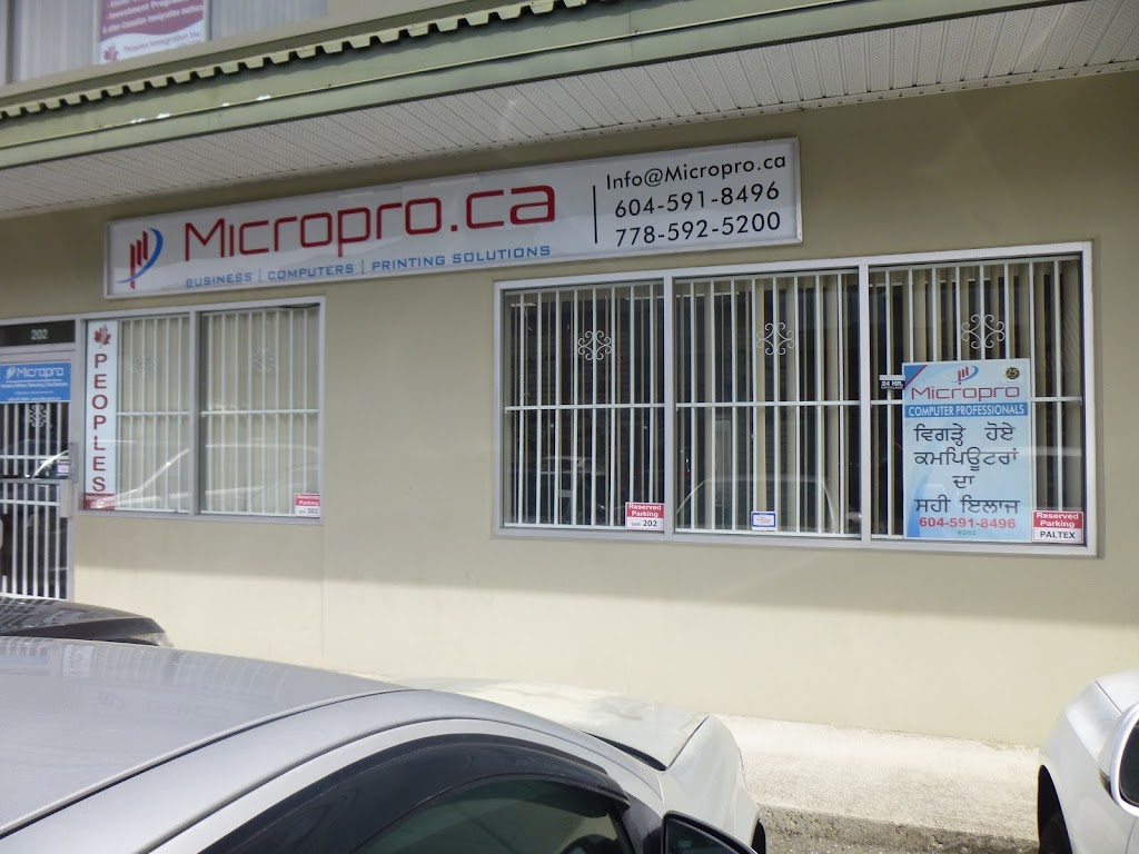 Micropro IT Solutions Inc. | 9067 141a St, Surrey, BC V3V 8E1, Canada | Phone: (604) 591-8496