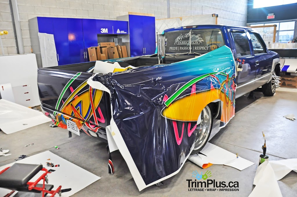 TRIM PLUS | Lettrage auto, camion, véhicule - Impression grand f | 46 Rue Paul-Gauguin, Candiac, QC J5R 6X2, Canada | Phone: (450) 635-3885