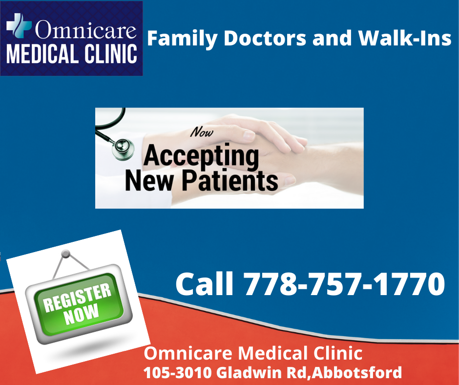 Omnicare Medical Clinic | 3010 Gladwin Rd, Abbotsford, BC V2T 0H5, Canada | Phone: (778) 757-1770