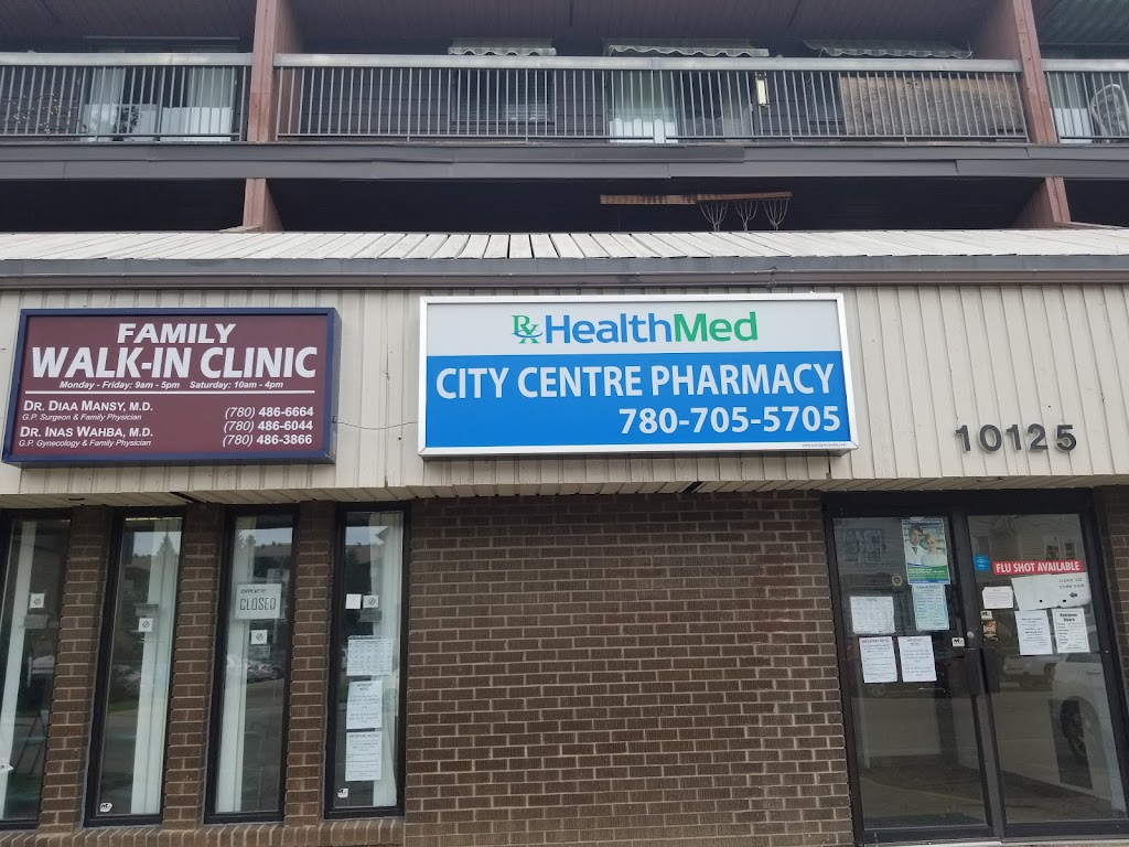 Rx Health Med City Centre Pharmacy | 10125 157 St NW, Edmonton, AB T5P 2T9, Canada | Phone: (780) 705-5705