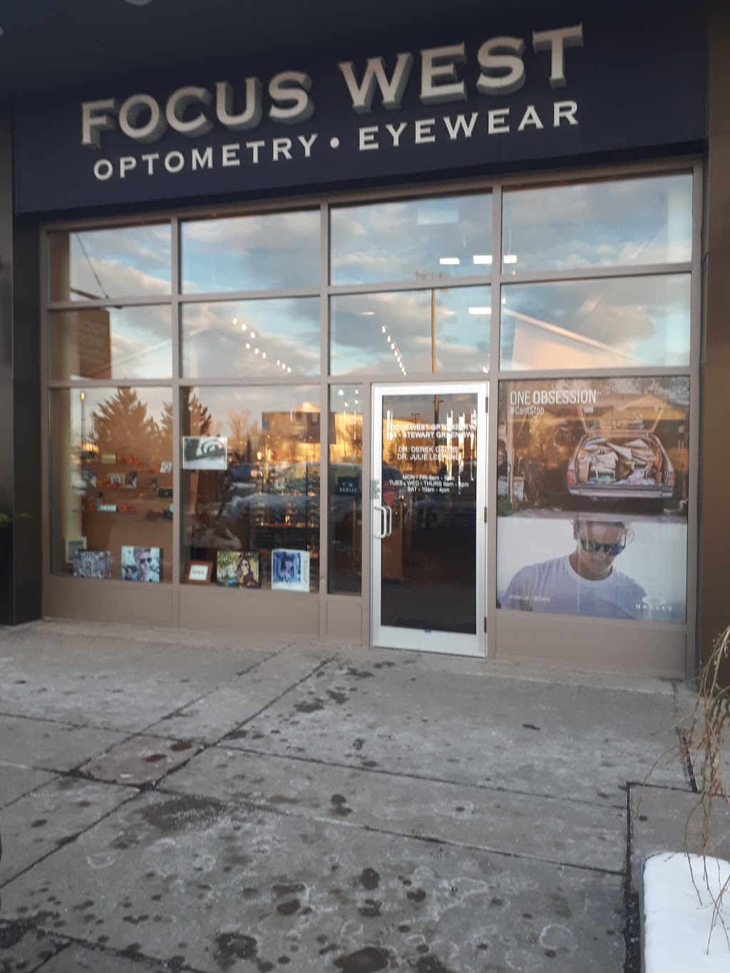 Focus West Optometry | 268 Stewart Green SW, Calgary, AB T3H 3C8, Canada | Phone: (403) 217-3322