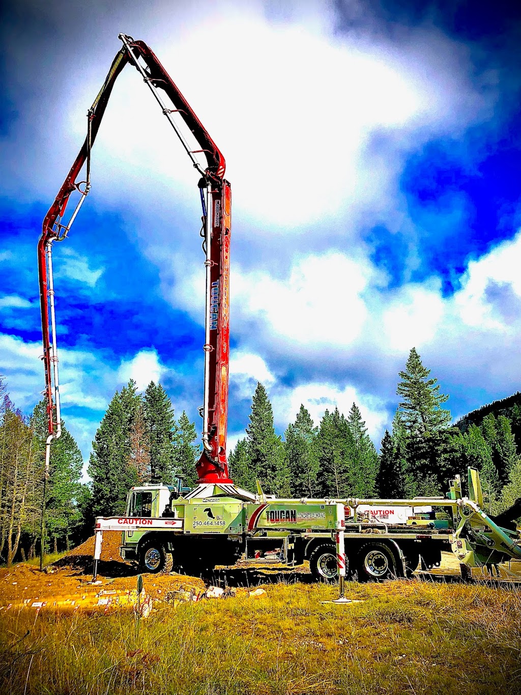 Toucan Concrete Pumping Co. Inc. | 3020 Wycliffe Store Rd, Cranbrook, BC V1C 7C5, Canada | Phone: (250) 464-1458
