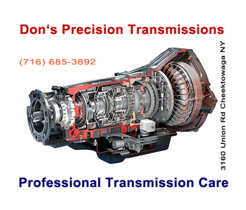 Dons Precision Transmissions | 3160 Union Rd, Cheektowaga, NY 14225, USA | Phone: (716) 685-3892