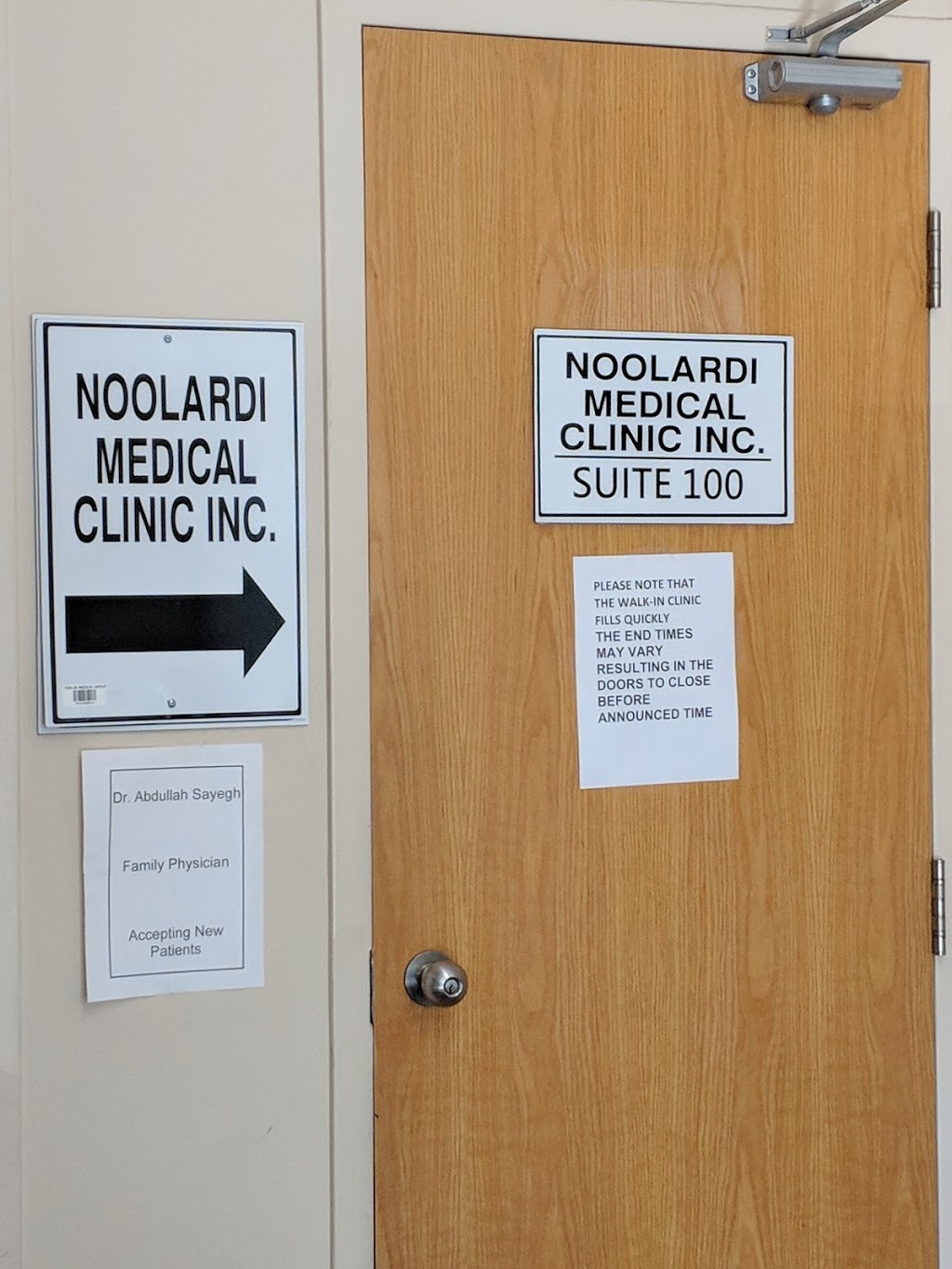 Noolardi Medical Clinic | 10083 Keele St #100, Maple, ON L6A 3Y8, Canada | Phone: (905) 832-4644