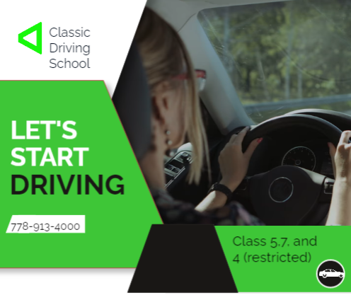 Classic Driving School | 9037 136b St, Surrey, BC V3V 7P1, Canada | Phone: (778) 913-4000