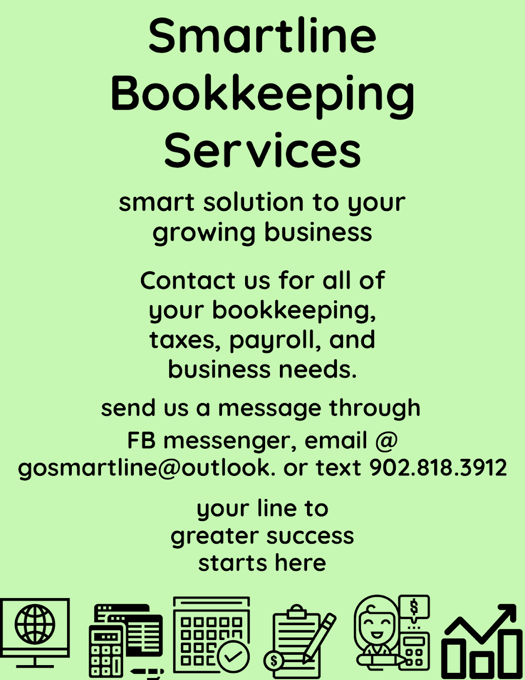 SmartLine Bookkeeping Services | 27 Grebe Ave, Timberlea, NS B3T 1J1, Canada | Phone: (902) 818-3912