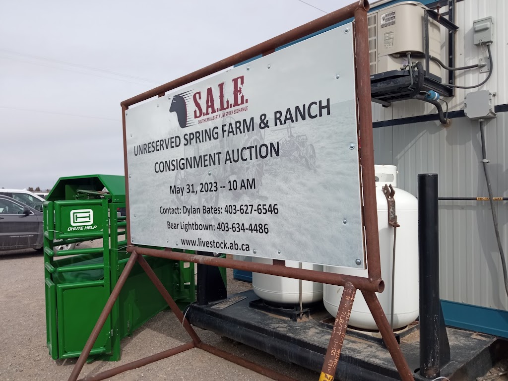 Southern Alberta Livestock Exchange | 813 14 St, Fort Macleod, AB T0L 0Z0, Canada | Phone: (403) 553-3315